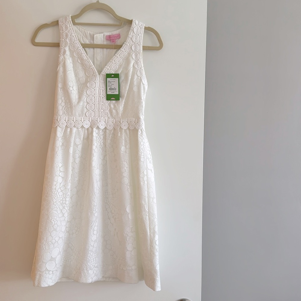 Lilly Pulitzer Resort White Litzia Dress Size 00